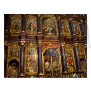 Cartão Igreja Ortodoxa Grega Santa Trindade