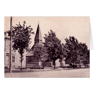 Cartão Igreja presbiteriana de Wellston Ohio