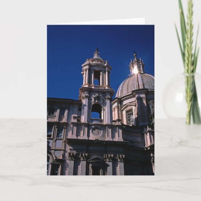 Cartão Igrejas Roma Itália (Frente)