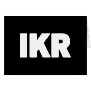 Cartão IKR Faixa de Texto