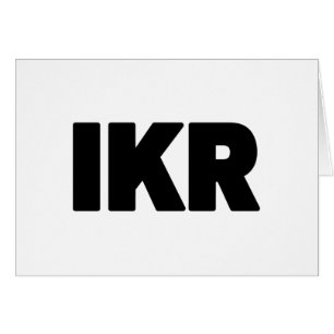 Cartão IKR Faixa de Texto