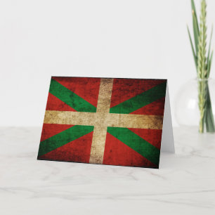 Cartão Ikurriña antigua