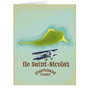 Cartão île Santo-Nicolas Fouesnant