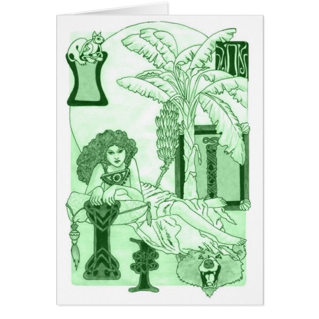 Cartão Ilha de almas perdidas (Frente)