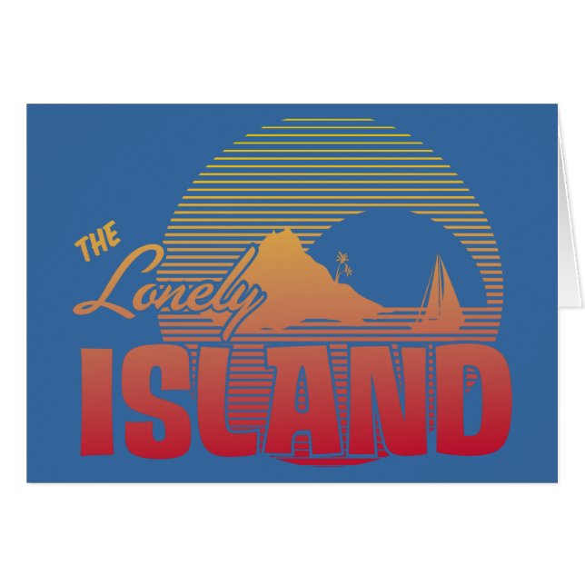 Cartão Ilha de Dookie - cor (Frente Horizontal)