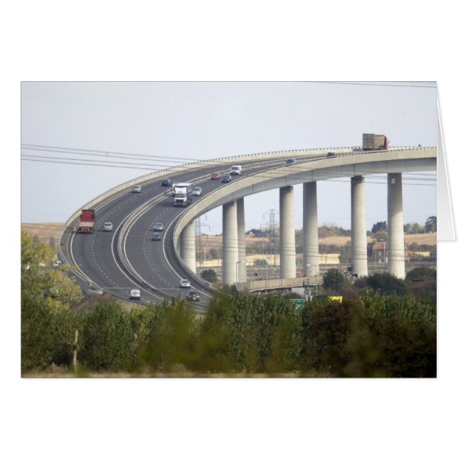 Cartão Ilha de Sheppey (Frente Horizontal)