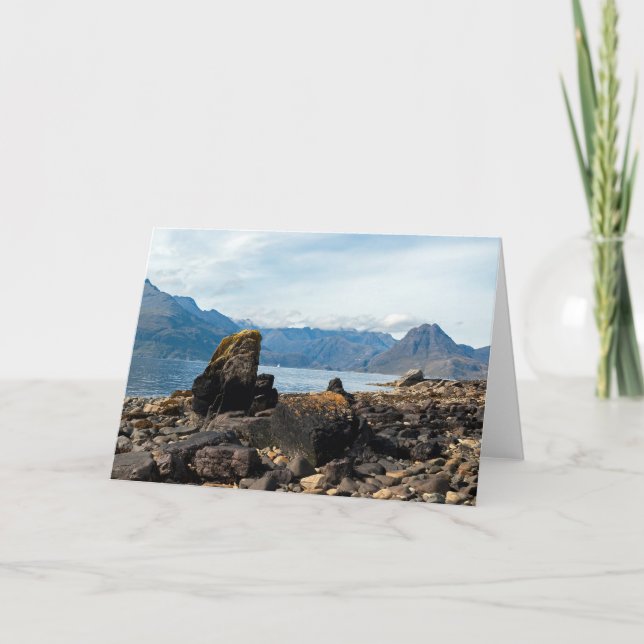 Cartão Ilha de Skye - Escócia, Reino Unido (Frente)