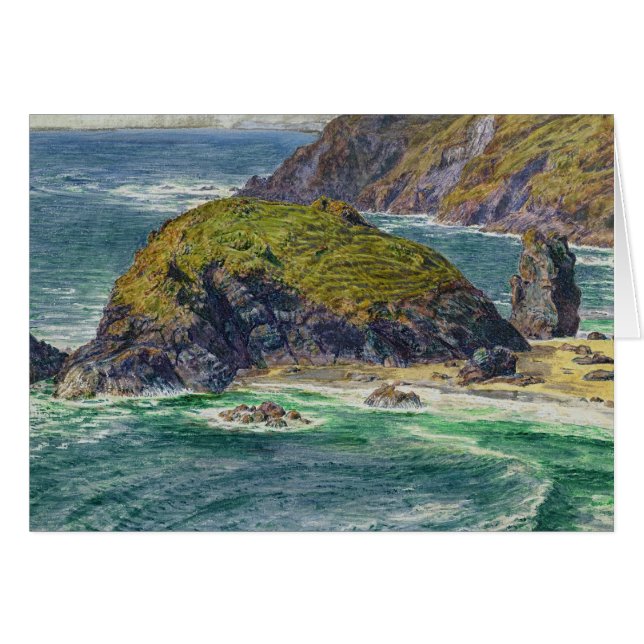 Cartão Ilha do aspargo (Frente Horizontal)