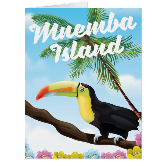 Cartão Ilha Mnemba (Frente)