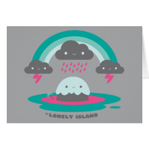 Cartão Ilha triste 2