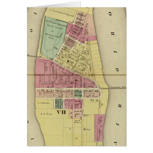 Cartão Ilha Wheeling (Frente)