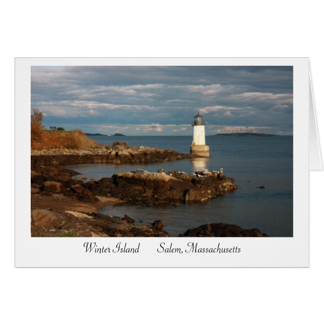 Cartão Ilha Winter (Frente Horizontal)