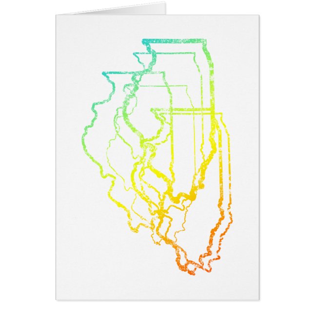 Cartão ilhano chill blur (Frente)