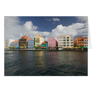 Cartão Ilhas ABC, CURACAO, Willemstad: Frente Marítima