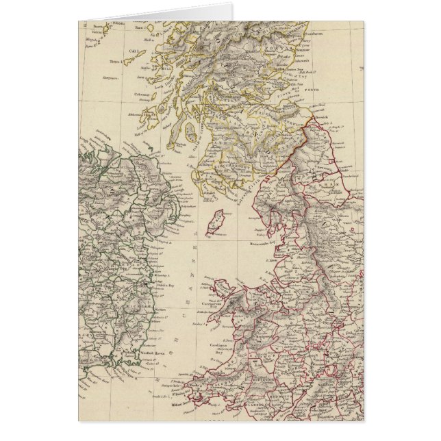 Cartão Ilhas Britânicas (Frente)