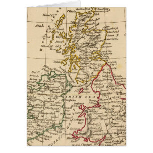 Cartão Ilhas Britânicas