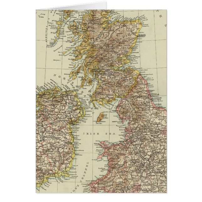 Cartão Ilhas Britânicas 10 (Frente)