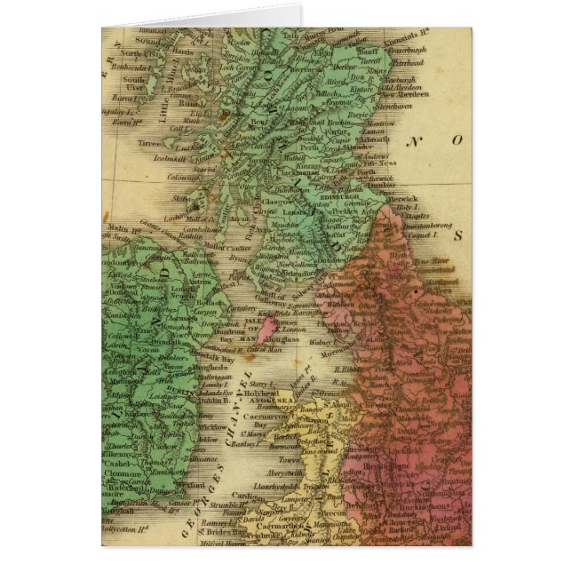 Cartão Ilhas Britânicas 4 (Frente)