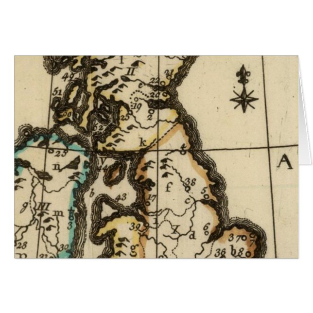 Cartão Ilhas Britânicas 7 (Frente Horizontal)