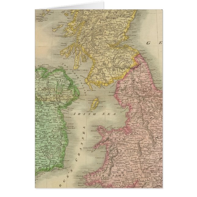 Cartão Ilhas Britânicas 8 (Frente)