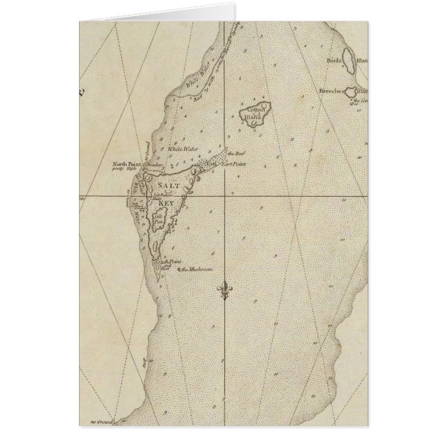 Cartão Ilhas Turcas (Frente)