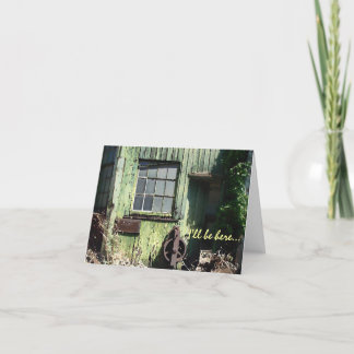 Cartão I'll Be Here...You're Worth the Wait