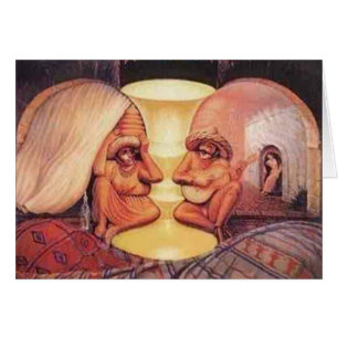 Cartão Ilusões ópticas