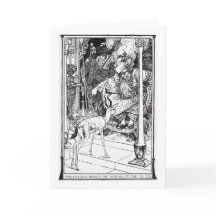 Ilustração Charming Vintage Gazelle e Sultan