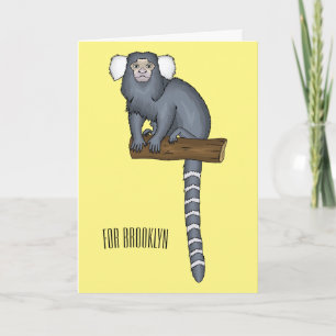 Cartão Ilustração comum de desenho animado