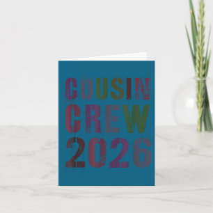 Cartão Ilustração da Bota Ever Cousin Crew 2026