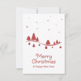 Cartão Ilustração da época de Natal sem costura.