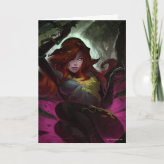 Cartão Ilustração da Ivy Venenosa por Crise Infinita