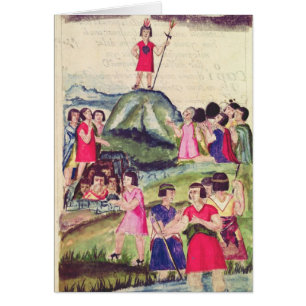 Cartão Ilustração de Manco Capac