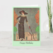 Ilustração de Moda de Georges Barbier Aniversário 