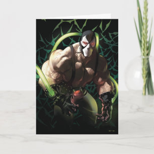 Cartão Ilustração do enxame de Bat Batman Bane