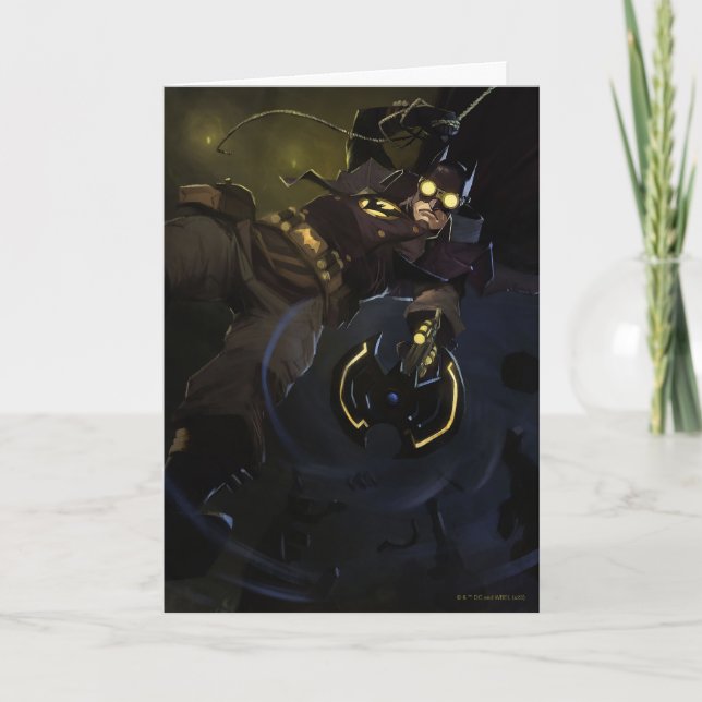 Cartão Ilustração Infinita de Crisis Gaslight Batman (Frente)