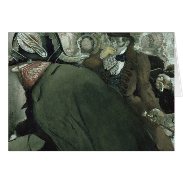 Cartão Ilustração para o nariz por Nikolai Gogol (Frente Horizontal)