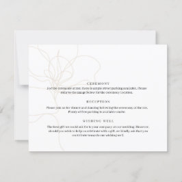 Cartão ilustrado para flores desenhadas à mão