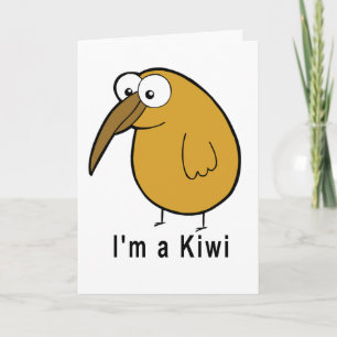 Cartão I'm a Kiwi