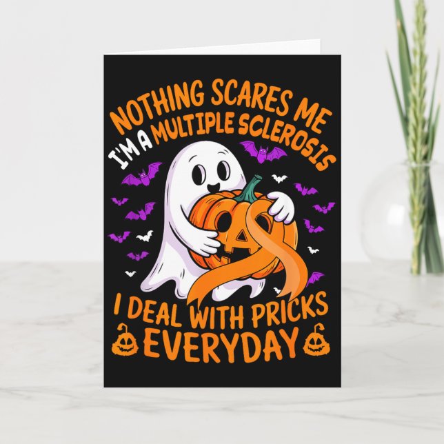 Cartão Im A Multiple Sclerosis Deal With S Everyday Hallo (Frente)
