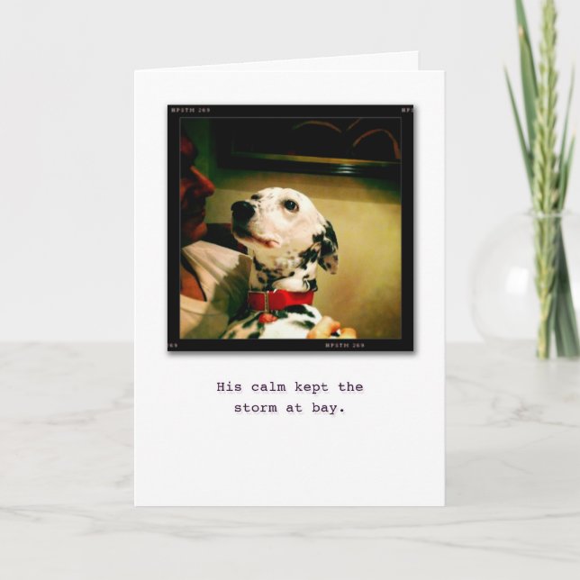 Cartão I'm Here for You. (Frente)