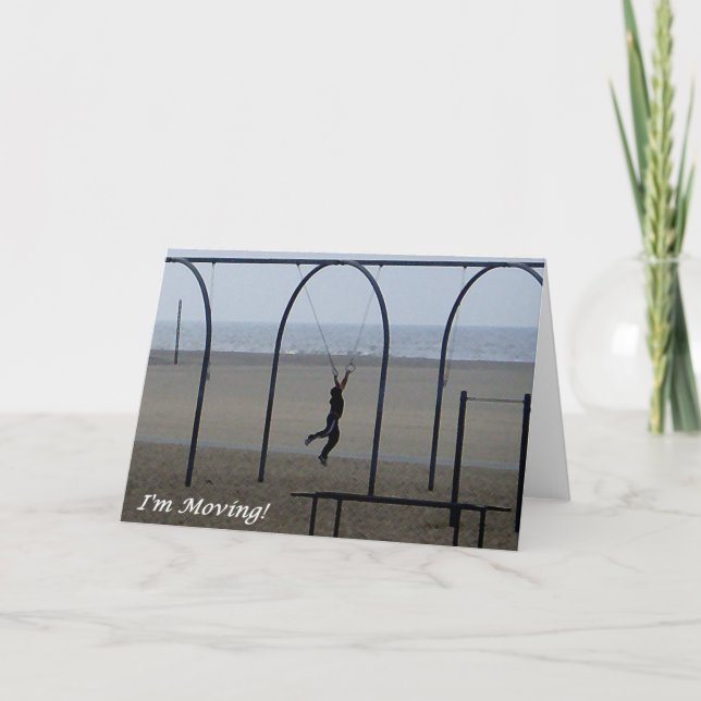 Cartão I'm Moving (Frente)