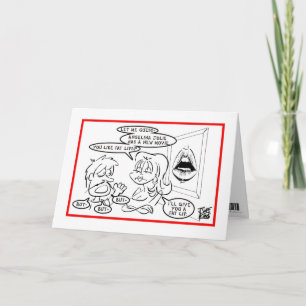 CARTÃO I'M SORRY: "FAT LIP"