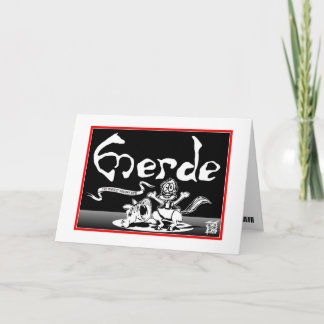 CARTÃO I'M SORRY: "MERDE"