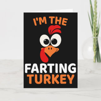 Cartão I'm The Farting Turkey