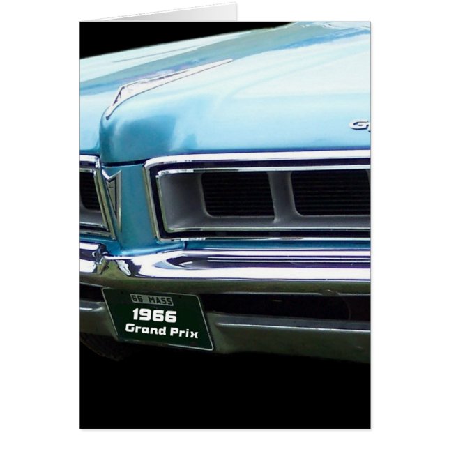 Cartão imagem automática clássica gp 1960s (Frente)