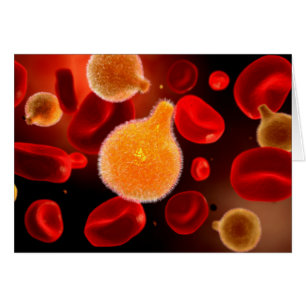 Cartão Imagem Conceitual Do Plasmodium Causando Malária 2