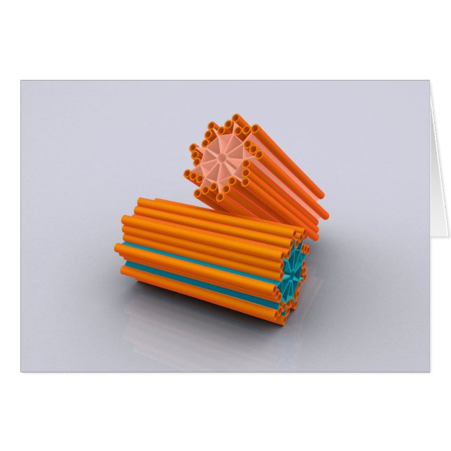 Cartão Imagem Conceitual Dos Centrioles 2 (Frente Horizontal)