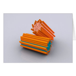 Cartão Imagem conceptual das centrioles 2