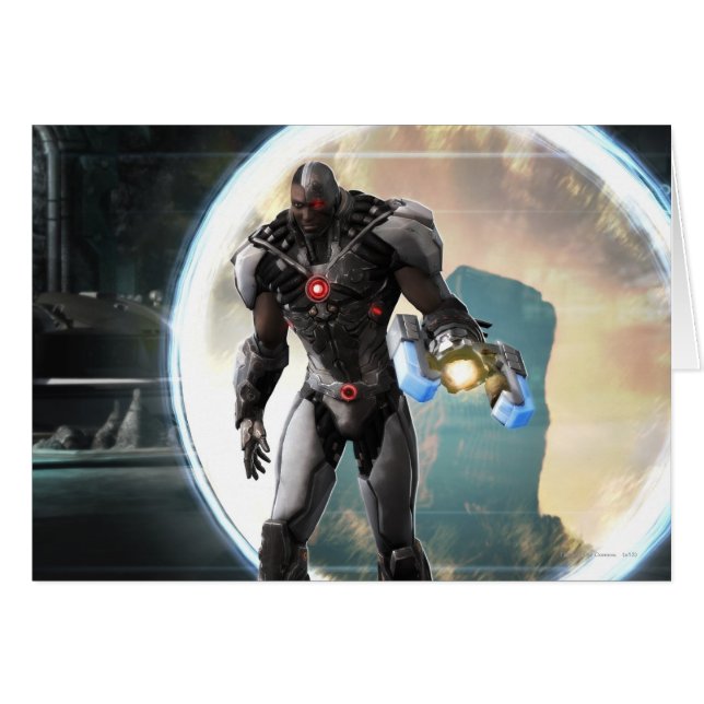 Cartão Imagem: Cyborg 2 (Frente Horizontal)